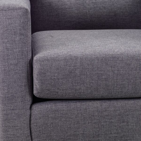 Merlin Loveseat - Grey - Image 3