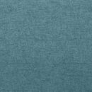 Calla 73.62" Linen-Look Fabric Condo Size Sofa with Button Tufting and Wood Legs - Blue | Sofa Calla de 73,62 po de format condo en tissu d’apparence lin avec capitonnage et pattes en bois - bleu