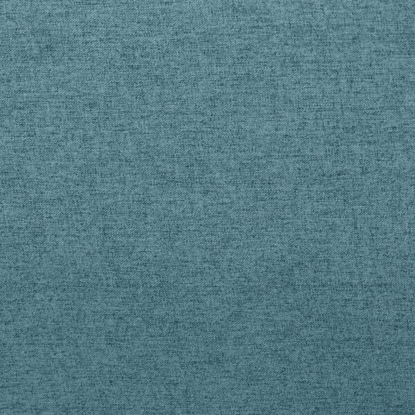 Calla 73.62" Linen-Look Fabric Condo Size Sofa with Button Tufting and Wood Legs - Blue | Sofa Calla de 73,62 po de format condo en tissu d’apparence lin avec capitonnage et pattes en bois - bleu - Image 6