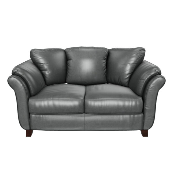 Collier Loveseat - Dark Grey - Image 2