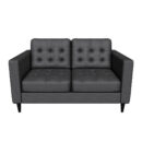 Anthena Loveseat - Charcoal