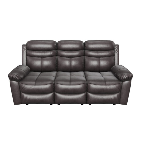 Devon Reclining Sofa - Brown - Image 2