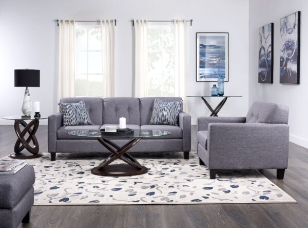 Merlin Sofa - Grey - Image 2