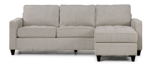 Flipp-it Sofa with Reversible Chaise/Ottoman - Platinum - Image 10