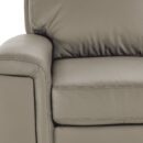 Icon Leather Sofa Chaise - Cloud Grey