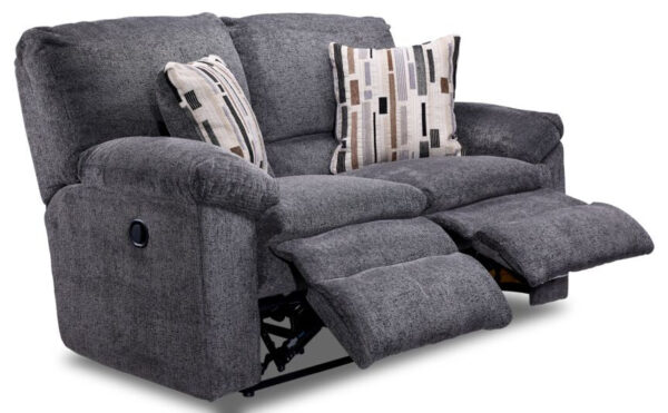 Tosh Reclining Loveseat-Pewter - Image 2
