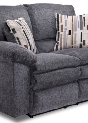 Tosh Reclining Loveseat-Pewter