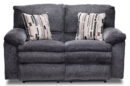 Tosh Reclining Loveseat-Pewter