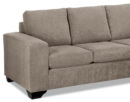 Fava Chaise Sofa - Pewter