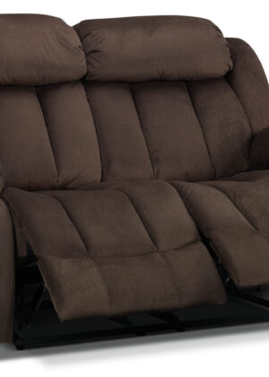 Alabama Reclining Loveseat - Deep Brown