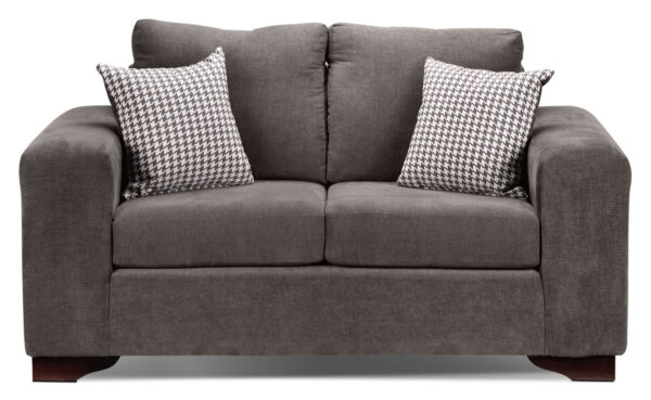 Fava Loveseat - Grey - Image 3