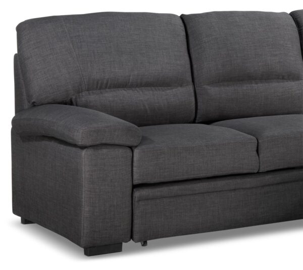 Tessaro Pop-Up Sofa Bed - Charcoal - Image 3