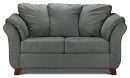 Collier Loveseat - Dark Grey
