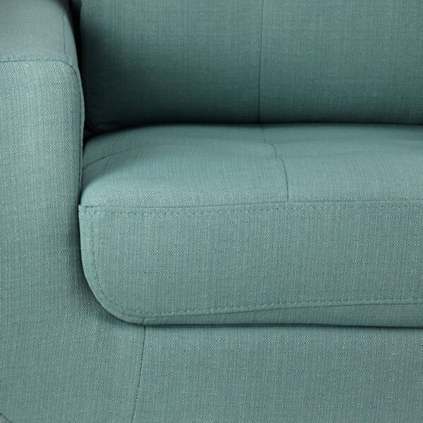Julian Loveseat - Teal - Image 4