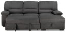 Tessaro Pop-Up Sofa Bed - Charcoal